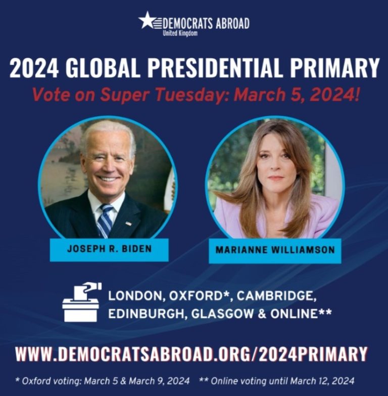 US Democrats overseas to hold primaries in early March