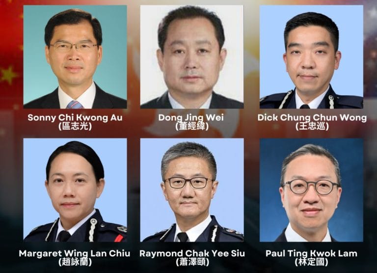 U.S. sanctions officials for undermining Hong Kong’s autonomy