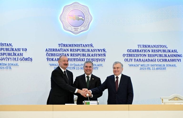 Turkmenistan, Uzbekistan, Azerbaijan boost political cooperation, energy and transport links